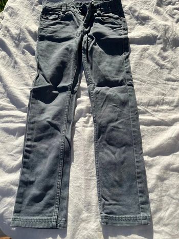 Pantalon vertbaudet gris taille 7 ans