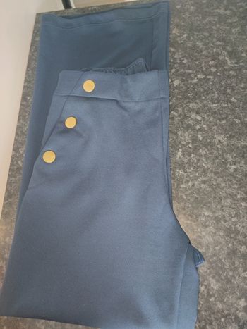 Pantalon jambes larges 