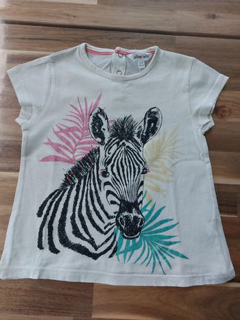 T-shirt zèbre