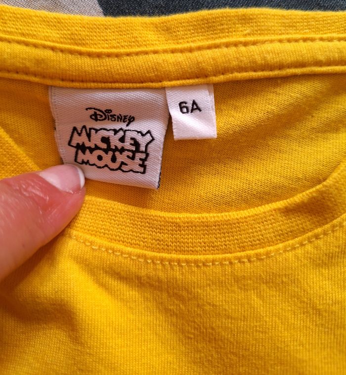 Tee-shirt manches courtes Mickey 6 ans - photo numéro 3