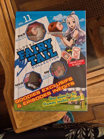 un dvd fairy tail collection volume 11