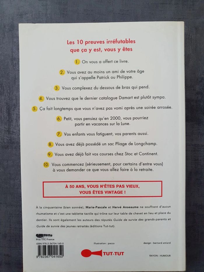 Guide de survie de la cinquantaine - photo numéro 2