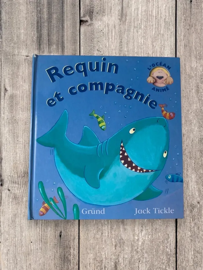 Livre enfant Requin et compagnie – Jack Tickle – Pop-up