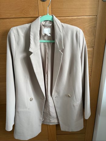 blazer H&M beige taille XS en bon état