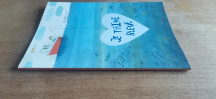 🌼💙 Je t’aime bleue École des Loisirs Album jeunesse grand format souple 3/6 ans 🐳 - photo numéro 3