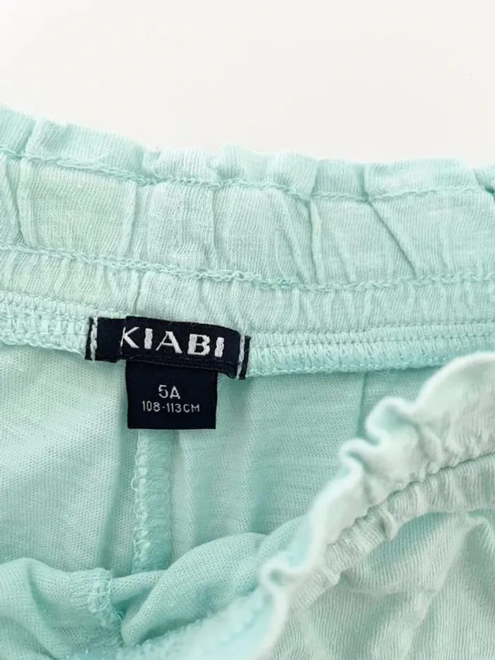 Short turquoise Kiabi 5 ans - photo numéro 2