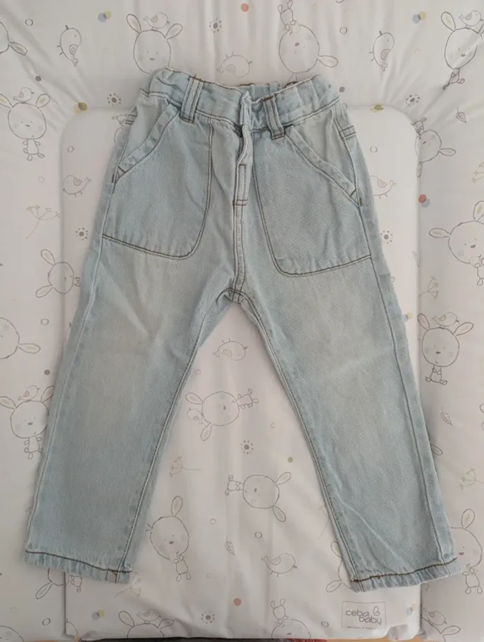 Pantalon en jean Verbaudet