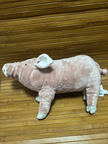 Neuf doudou cochon rose IKEA