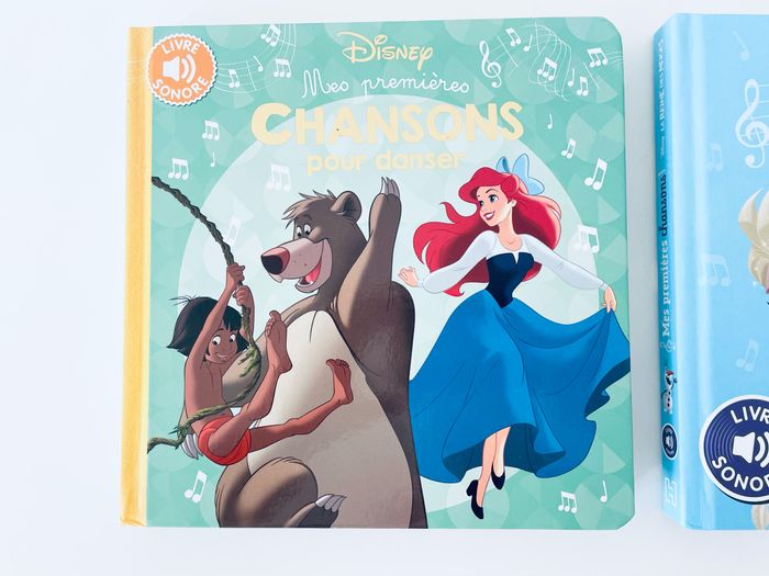 Lot de 2 livres les premières chansons de Disney - photo numéro 2