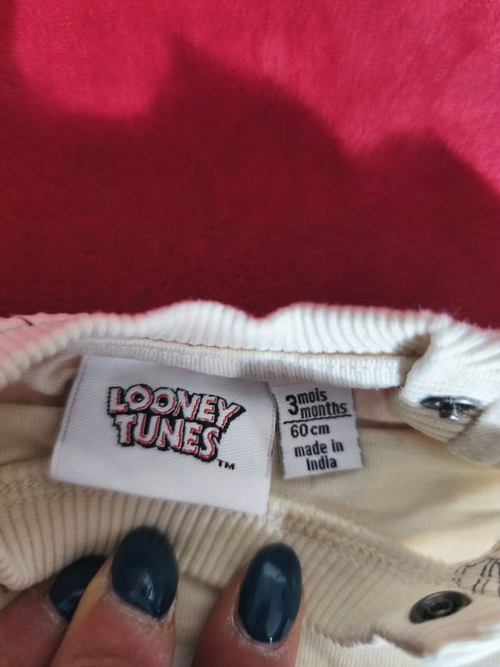 Ensemble 3 pièces LOONEY TUNES 3 mois - photo numéro 5