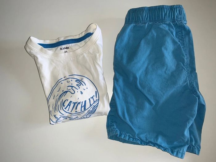 Ensemble T-shirt et short 4 ans kiabi