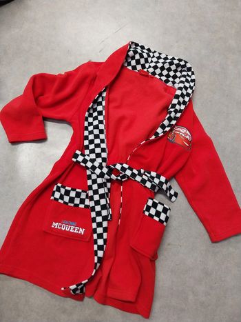 peignoir sortie de bain garcon 8 ans disney the cars