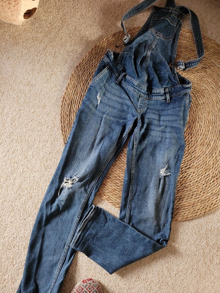 Salopette en jeans - photo numéro 3