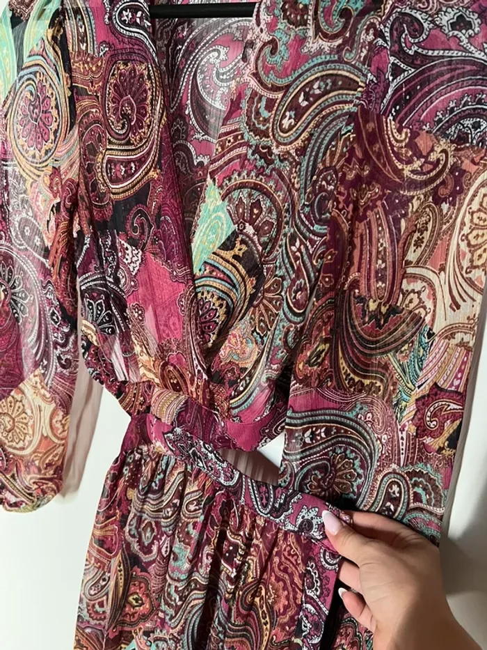 Robe Zara bohème coloré - photo numéro 3