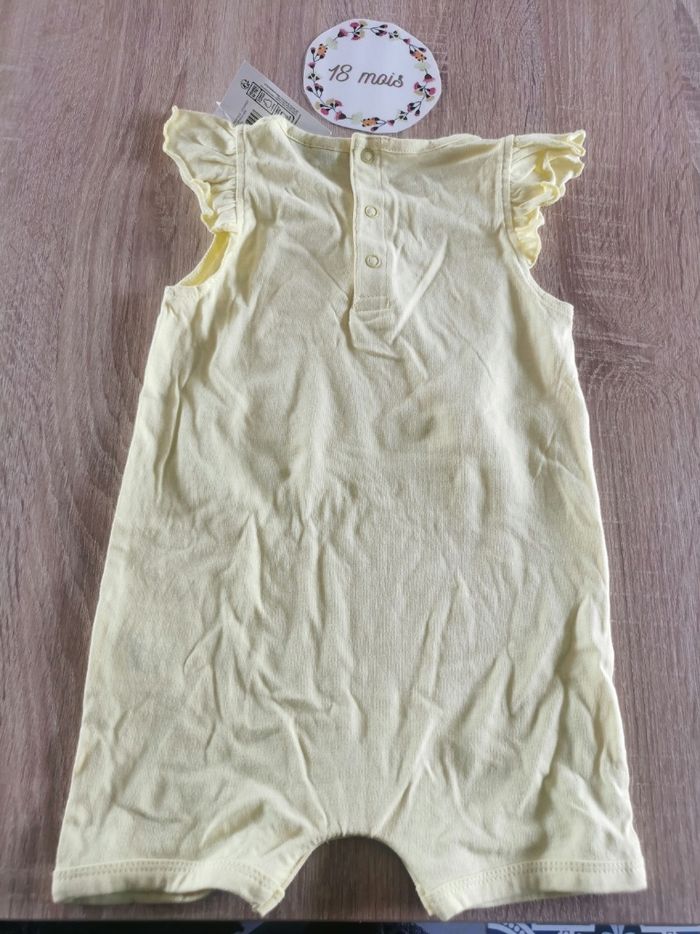 Lot de 2 articles bébé fille 18 mois robe + combinaison gemo et influx neuf avec étiquette - photo numéro 10