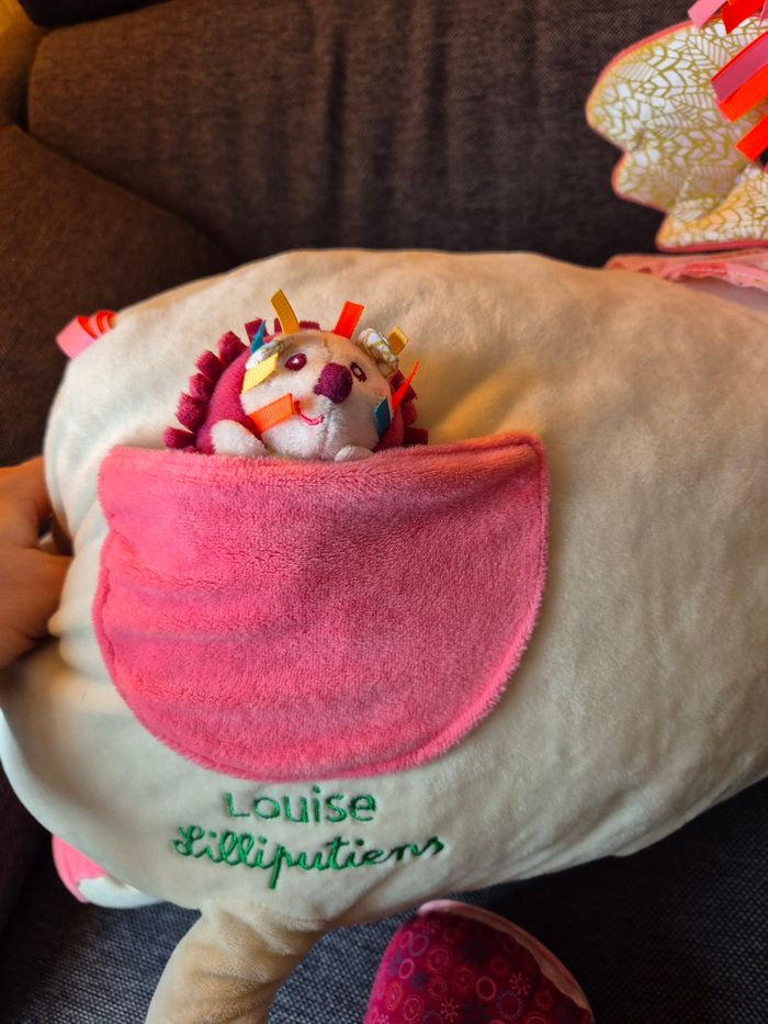 Peluche géante d'activités Louise des Lilliputiens - photo numéro 4