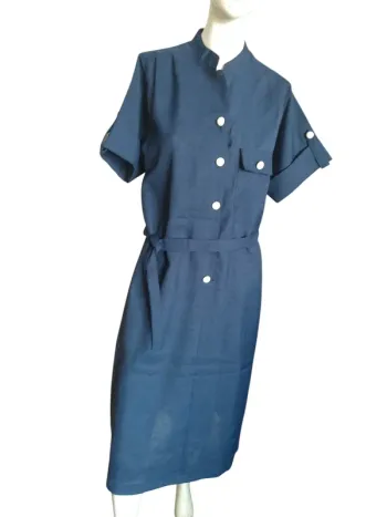 Robe dress printemps spring été summer marine navy mer chic vacances vintage