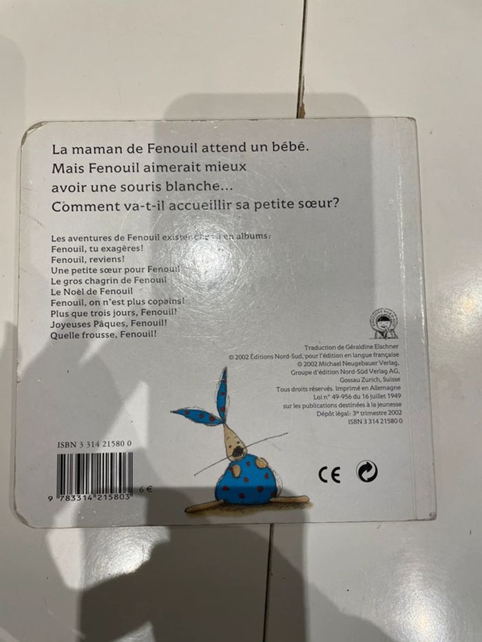 Une petite sœur pour fenouil - photo numéro 2
