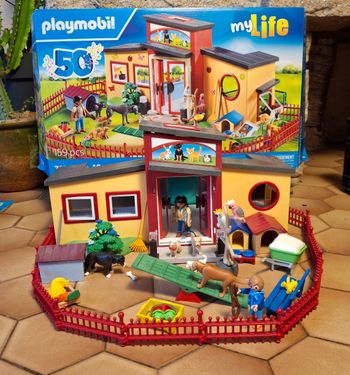 Playmobil My Life – Pension pour animaux 71599 – complet + boîte