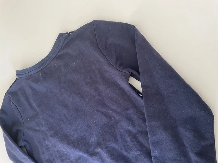 Naf naf Sweat bleu marine T10ans - photo numéro 7