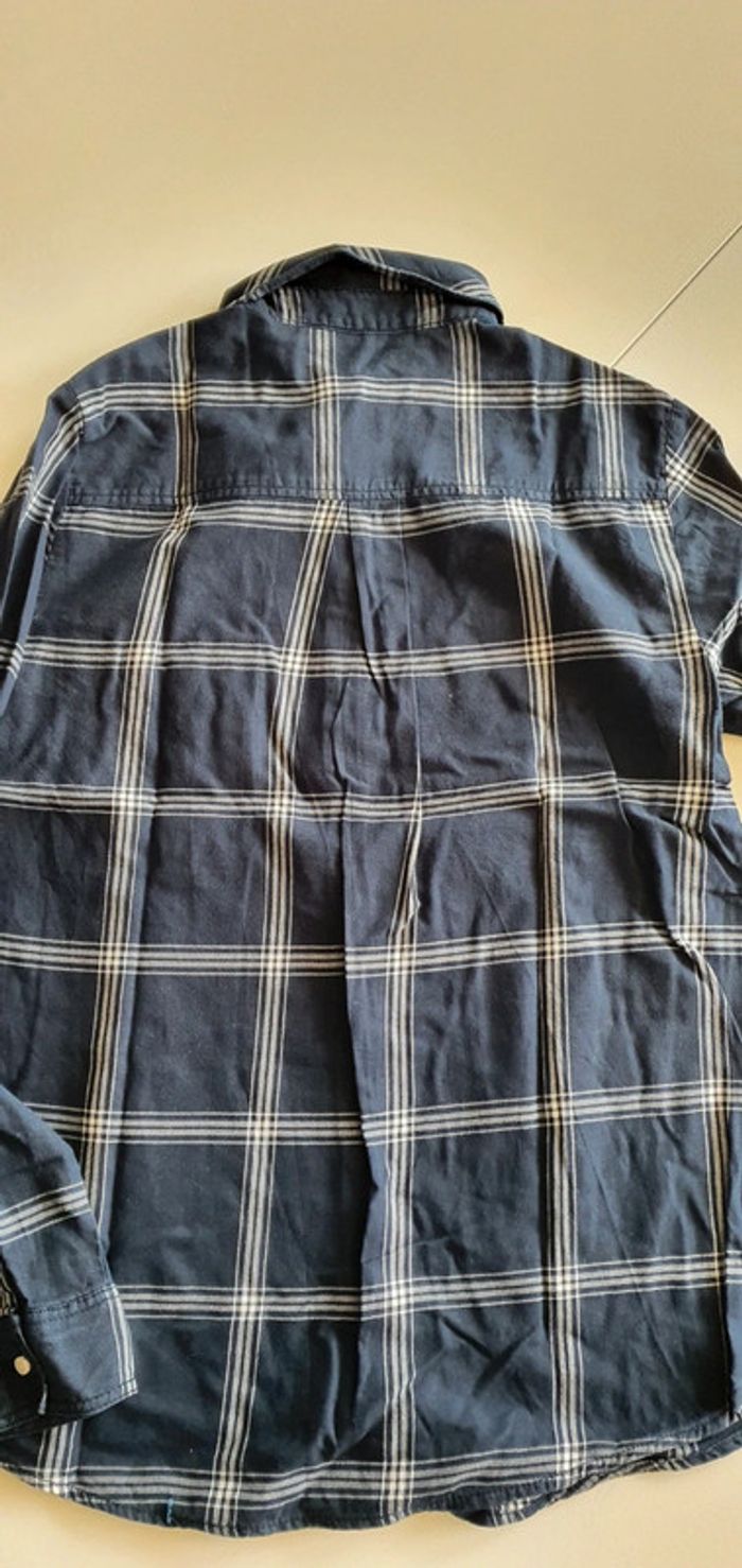 Chemise manches longues carreaux - photo numéro 3