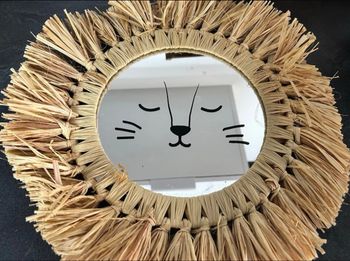 Miroir lion 