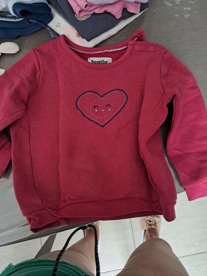 Sweat fille 12-24 mois