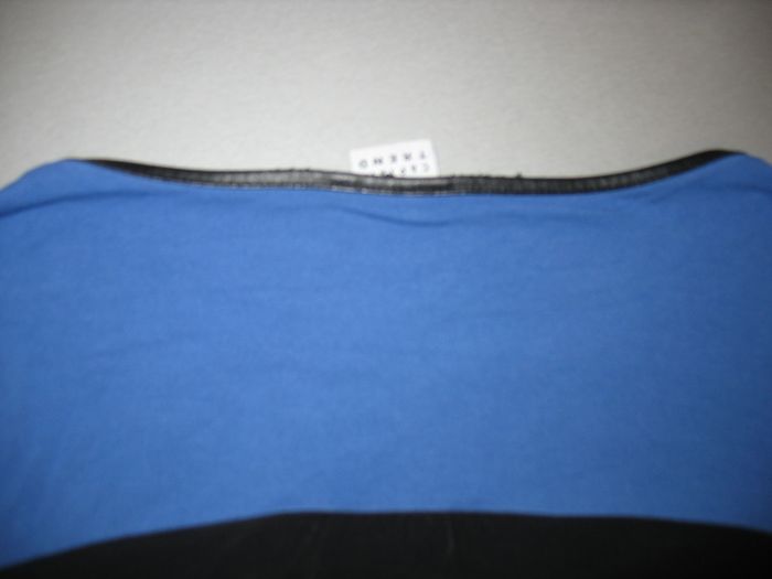 TEE SHIRT ML BLEU ET MOTIFS "TREND BY MISS CAPTAIN" - TAILLE 2 - n°03 - photo numéro 4