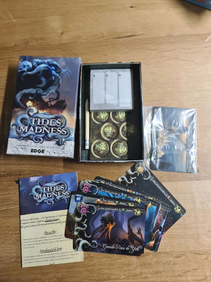 Jeu de cartes Tides Of Madness des éditions Edge, - photo numéro 1