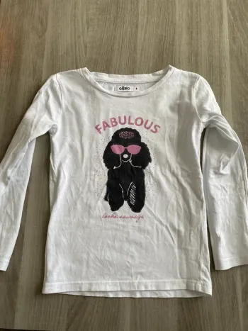 T-shirt manches longues Gémo 4 ans
