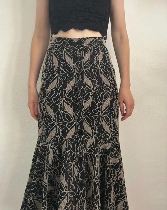 Jupe taille haute vintage - photo numéro 7
