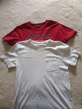 Lot de 2 t-shirt taille 14 ans
