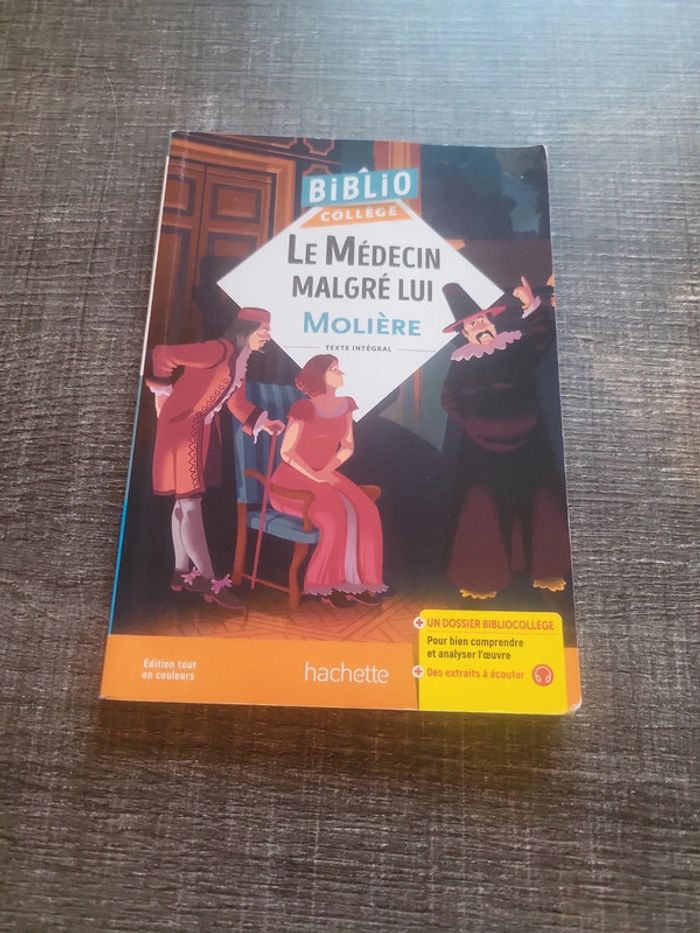 Livre le medecin malgré lui