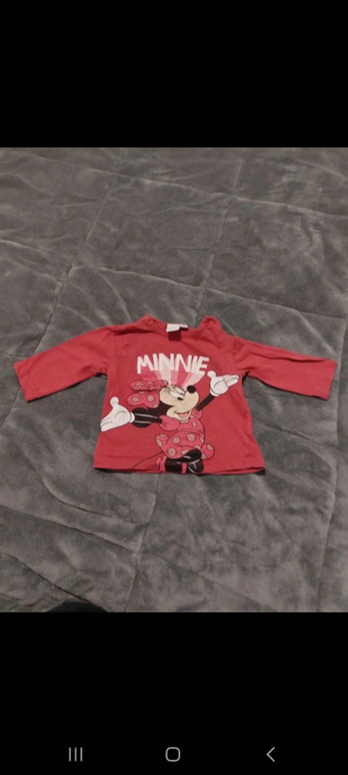 Tee-shirt fille manches longue 3mois - photo numéro 3