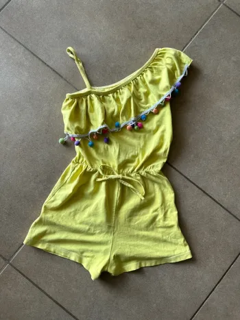 Combinaison short 5/6 ans