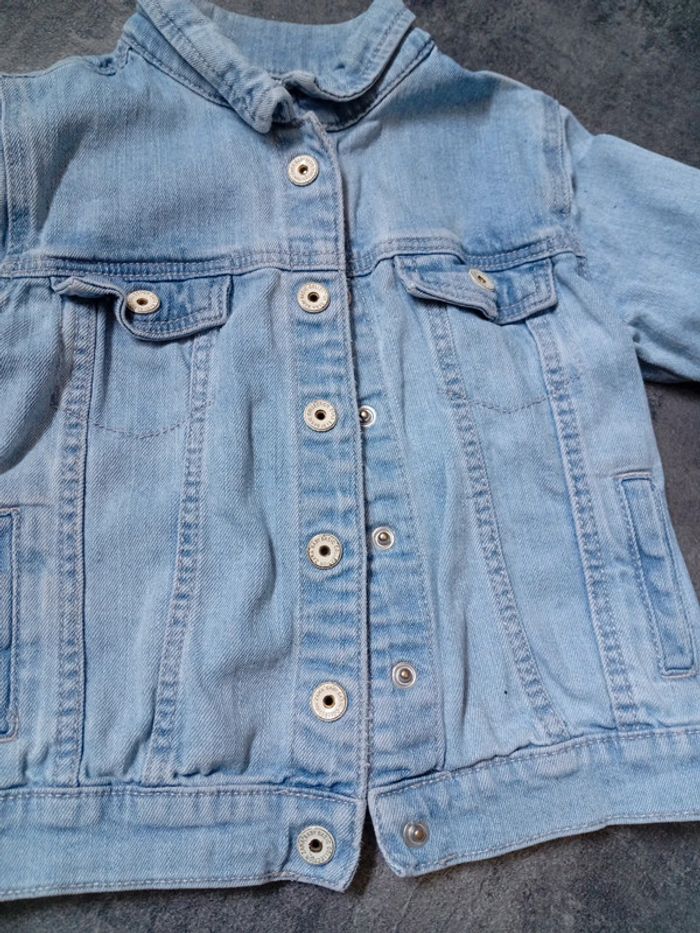Veste jean Zara - photo numéro 2