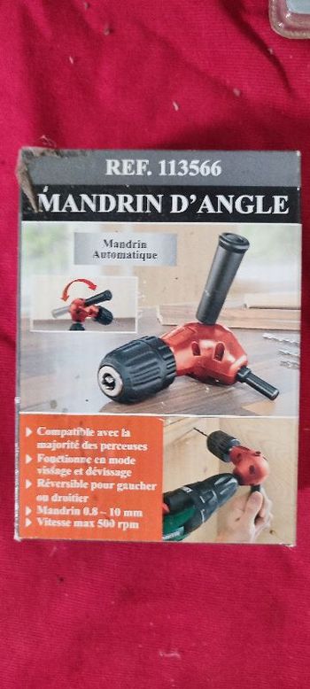 mandrin d'angle
