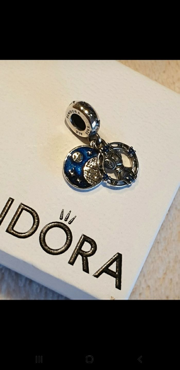 Charm Pandora >< Star Wars double pendant  "Princesse Leia" - photo numéro 8