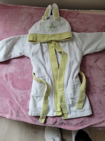 Peignoir lapin 