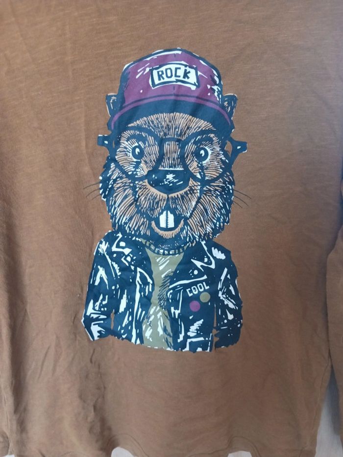 T-shirt ml garçon 12 ans vertbaudet Neuf - photo numéro 2