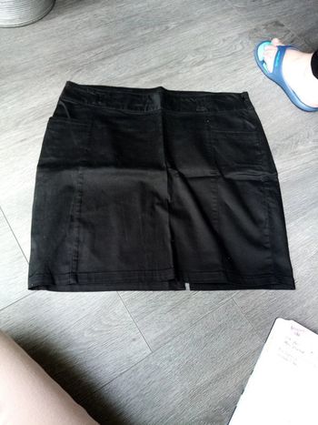 Mini jupe femme noir 44