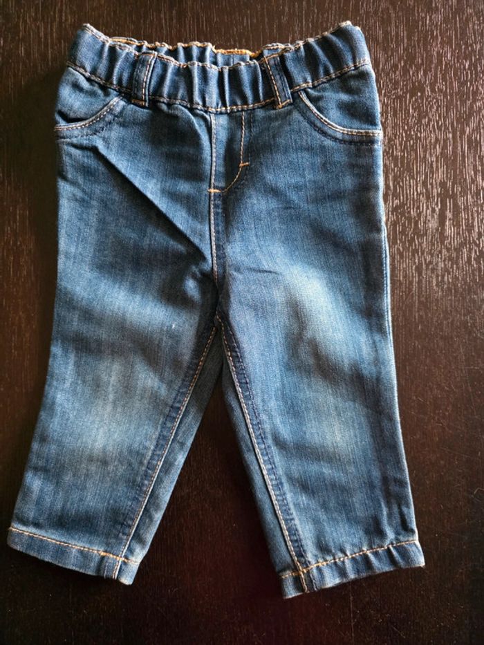 Lot de 2 jeans en 9 mois - photo numéro 2