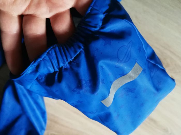 Veste bleu impérméable et chaude taille 110-116 - photo numéro 4