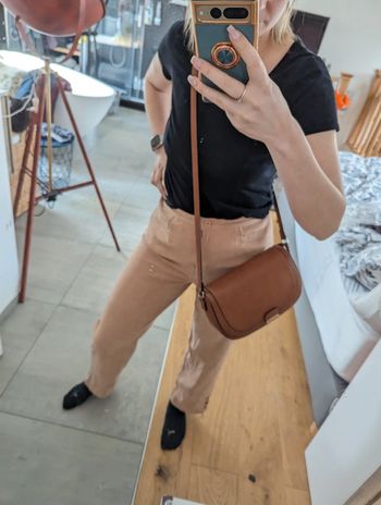 Pantalon Edmée vintage très doux au toucher
