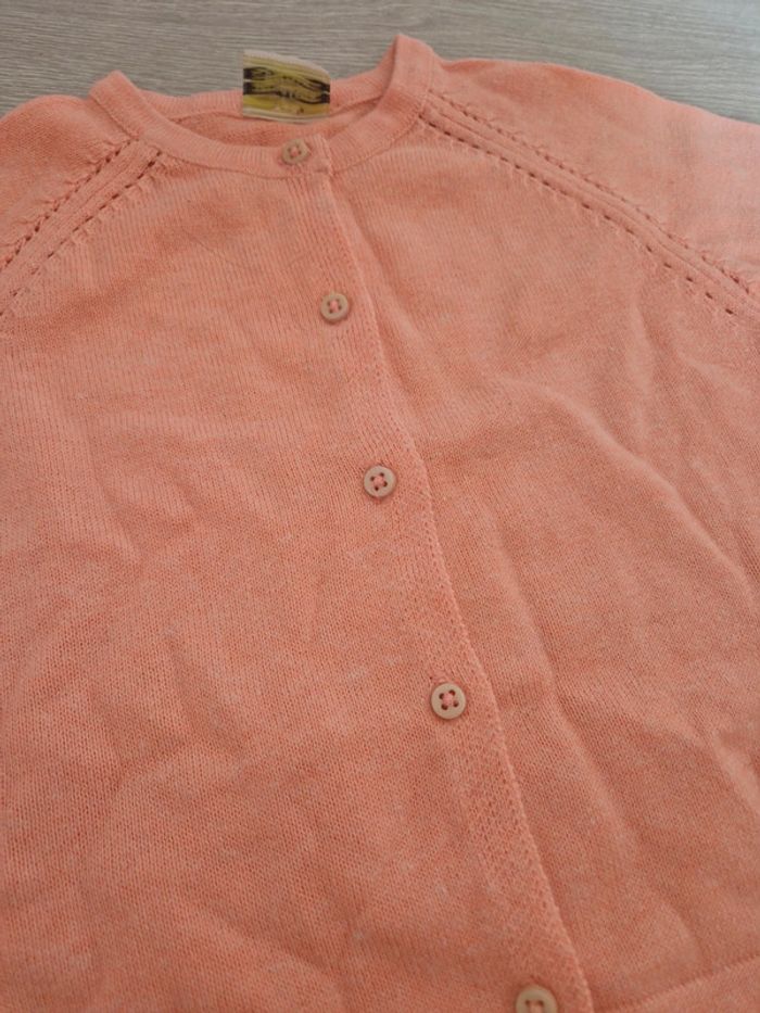 Gilet corail fluo Tape à l'œil 🐇12 mois🐇 - photo numéro 3
