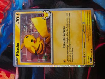 Carte Pokemon Pikachu TEF 051/162 STAMP 30 ANS