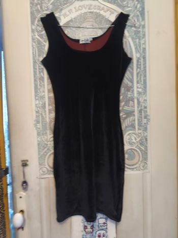 Robe en velours Jennyfer