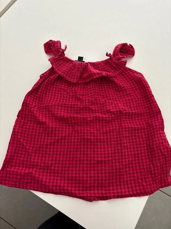Chemisier bordeaux
