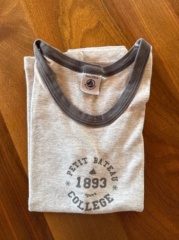 Débardeur marcel tee-shirt sans manches garçon 8 ans petit bateau