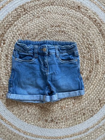 Short en jeans